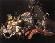 HEEM, Jan Davidsz. de Still-Life with Fruit and Lobster sg china oil painting artist